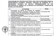 CRONOGRAMA DEL PROCESO ELECTORAL 2026